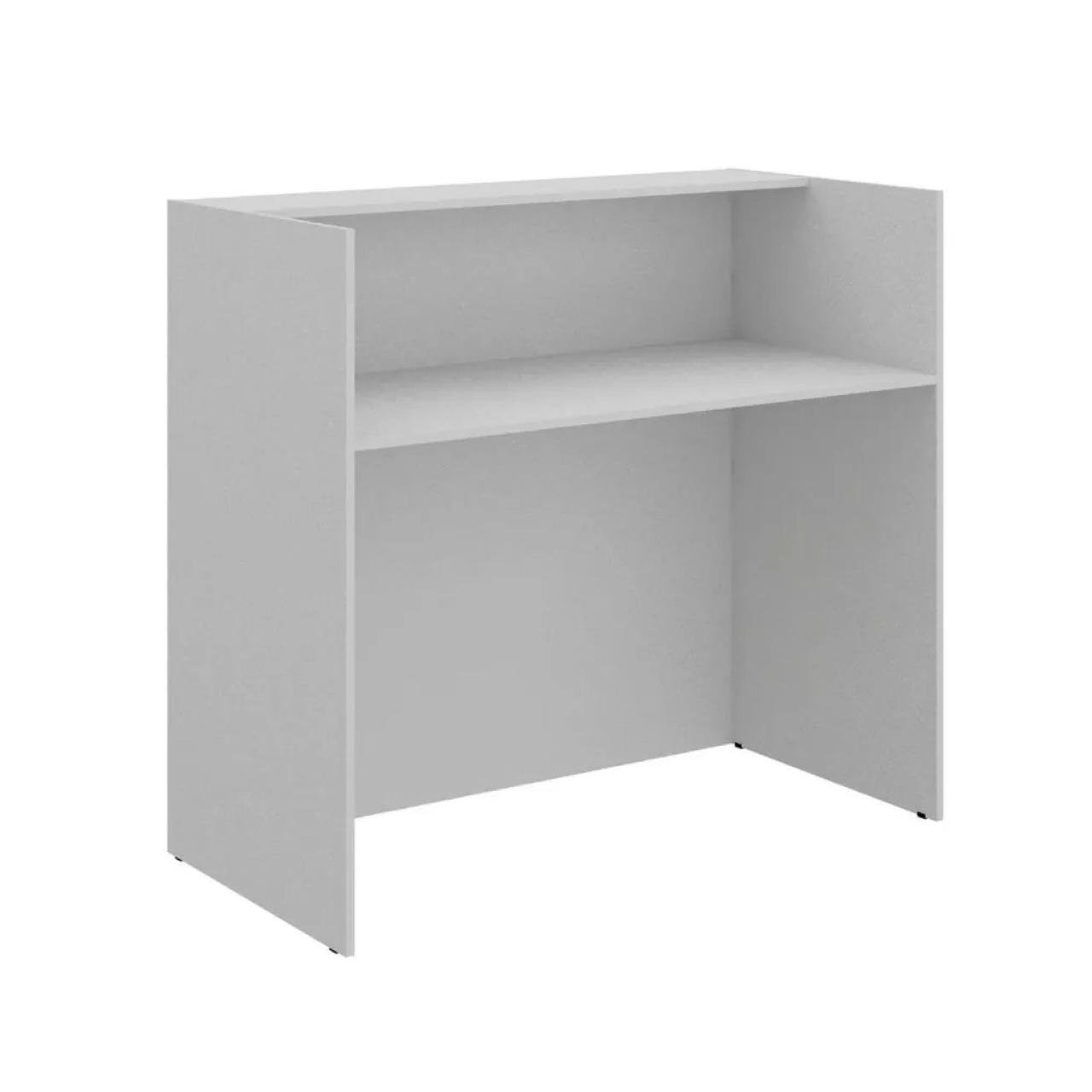 Balcão de Atendimento 1,20x0,60m- c/ Gavetas - NEW CITY - Cor Branco - 63094 - Imagem 2