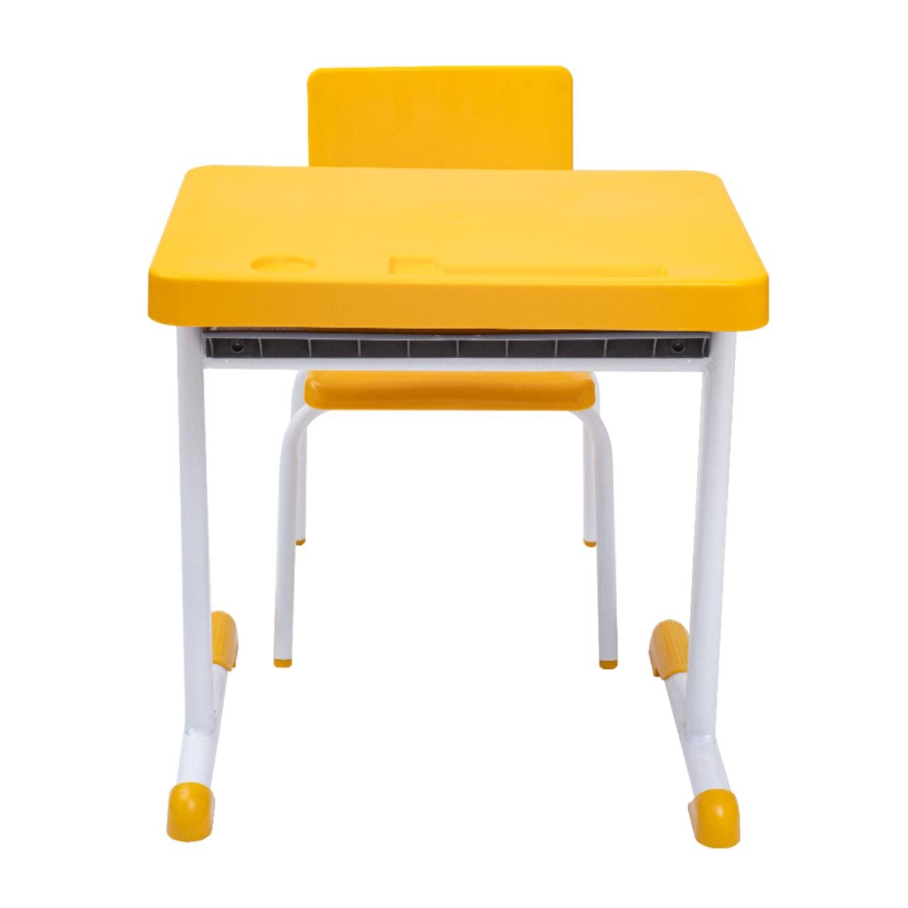 Kit Escolar Individual – (Mesa e Cadeira) – INFANTIL 03 a 06 Anos COR AMARELO - 41087 - Imagem 4