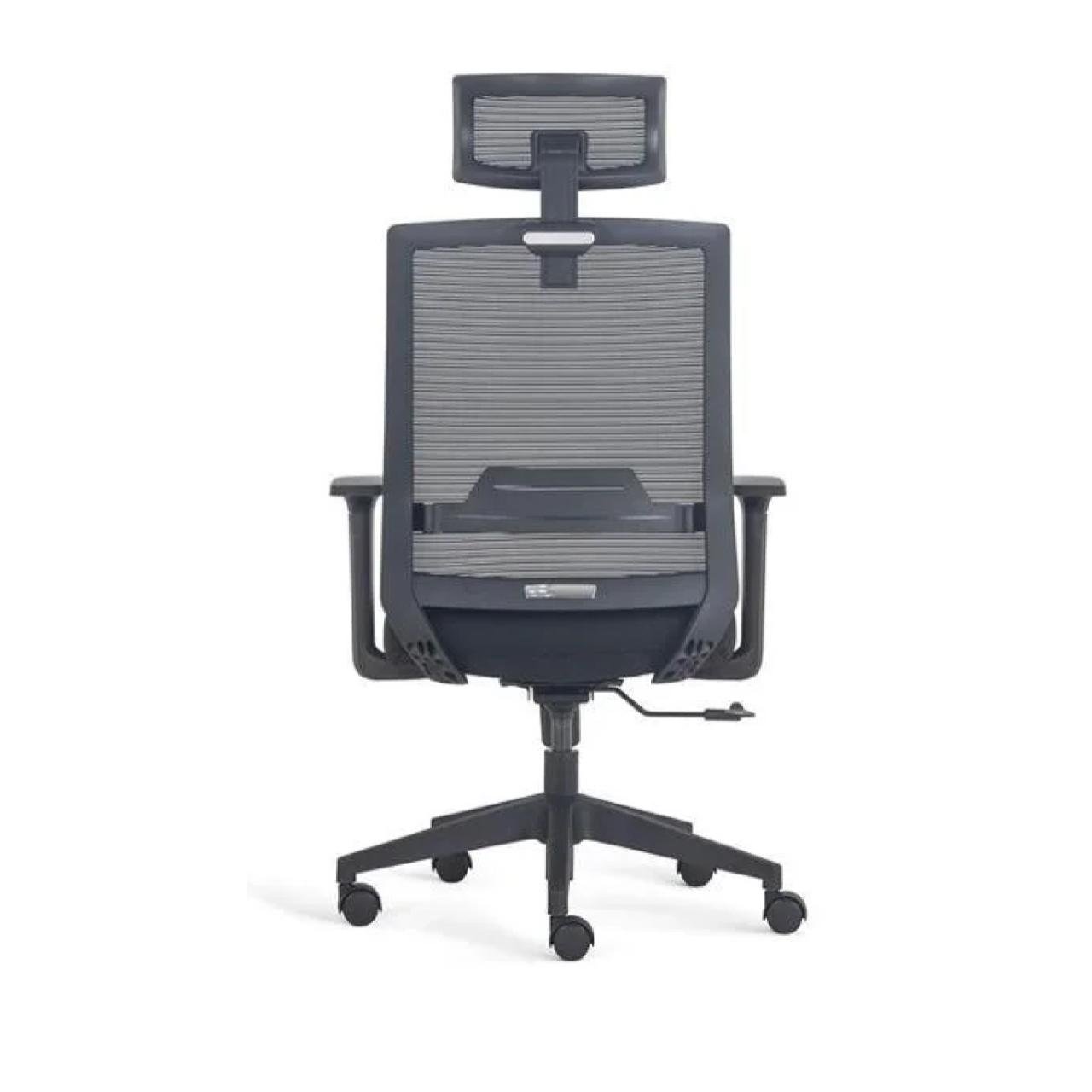 Cadeira Escritório Presidente Tela Berlim - PMD - Cor Preto - 30050 - Imagem 4