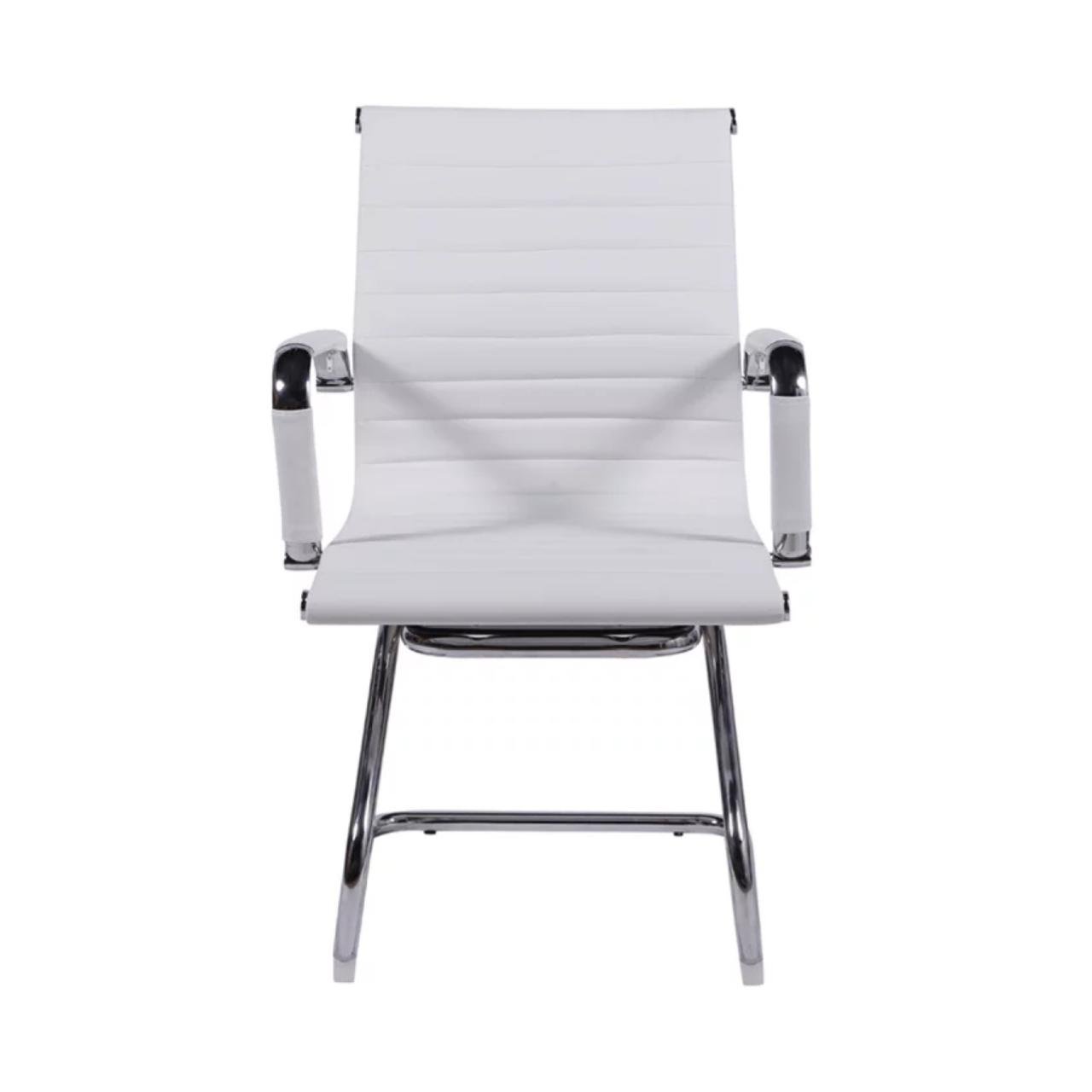 Cadeira INTERLOCUTOR Charles Eames Esteirinha - COR BRANCO - PMD - 32873 - Imagem 4