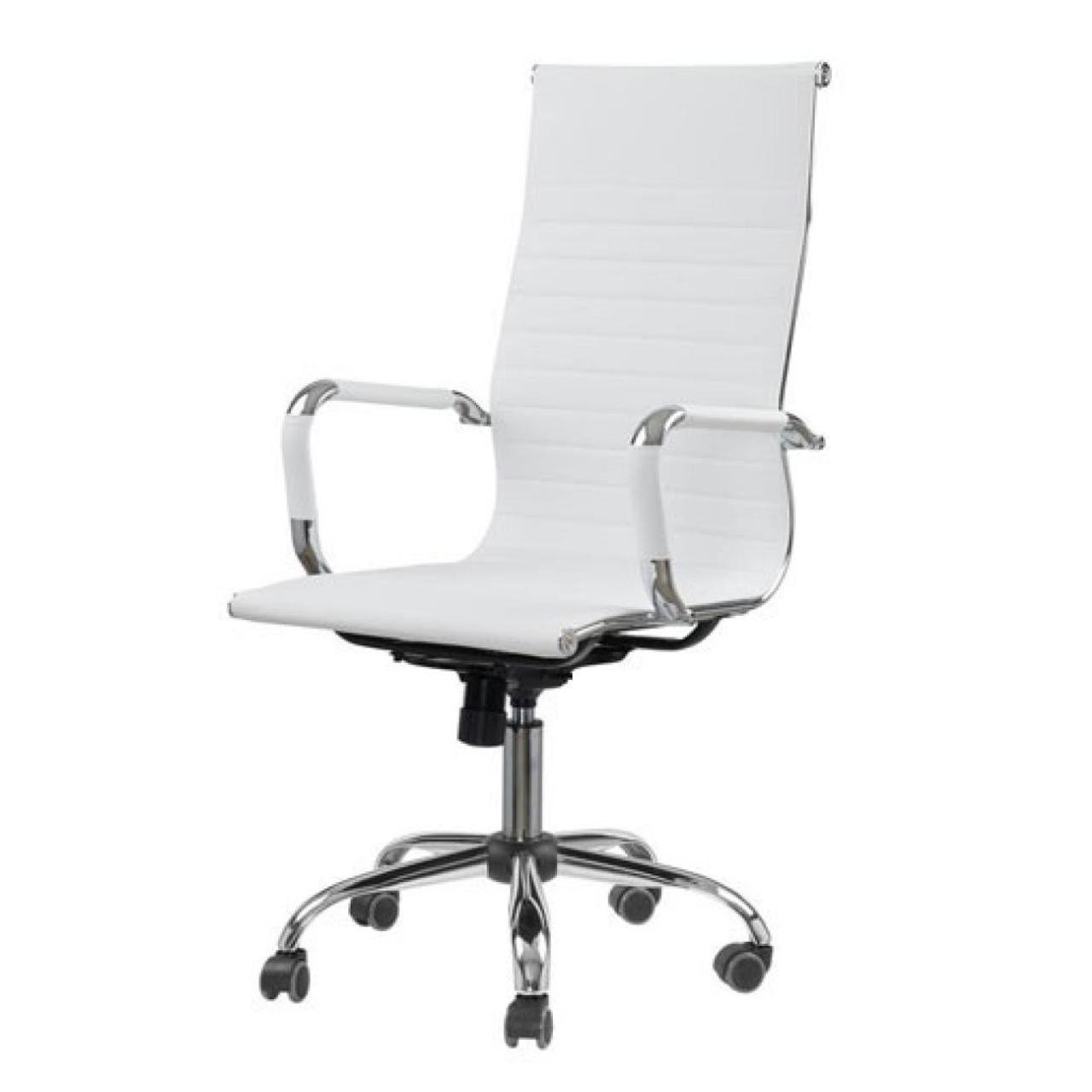 Cadeira PRESIDENTE Charles Eames Esteirinha - COR BRANCO - POLLO MÓVEIS - 32875 - Imagem 4