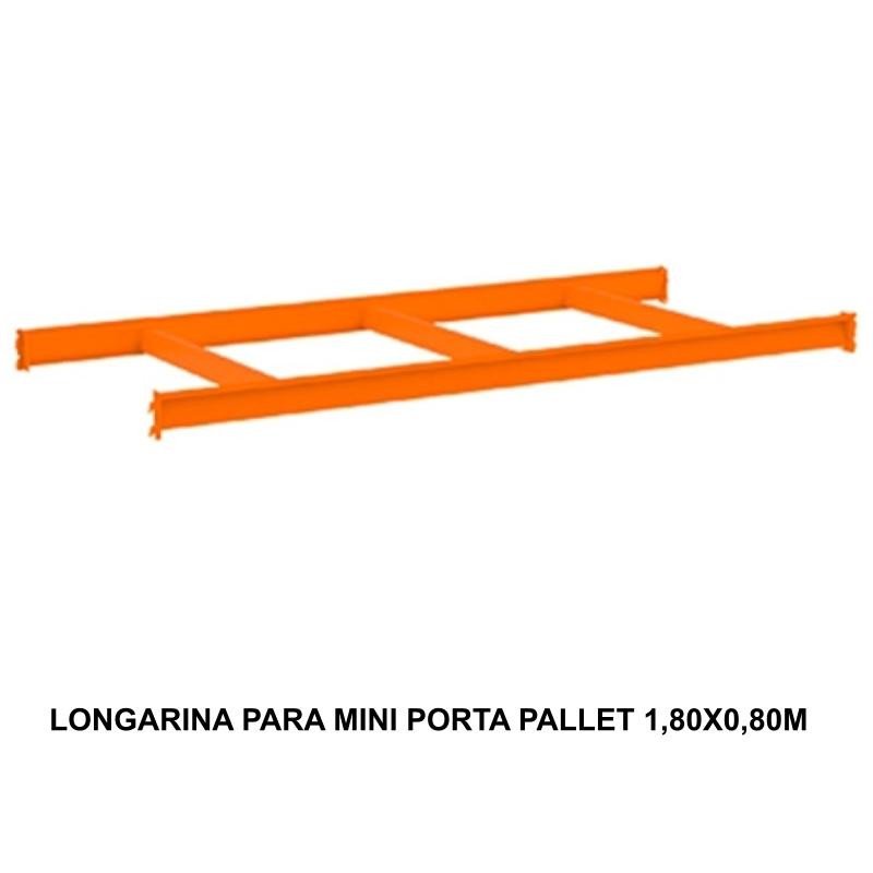 PAR DE LONGARINA C/ TRANSVERSINA ZCAD 1800X65MM - LRJ - 11088