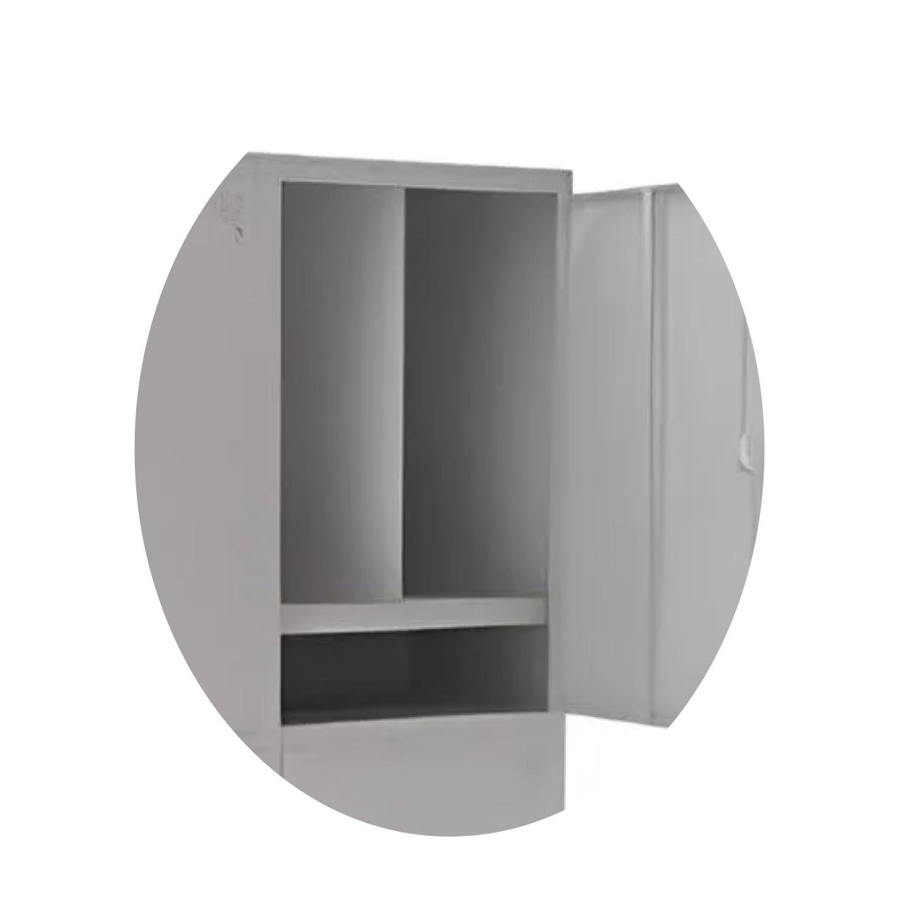 Roupeiro de Aço INSALUBRE c/ 04 Portas – 1,84×1,02×0,42m – CZ/CZ – W3 – 17015 - Imagem 6