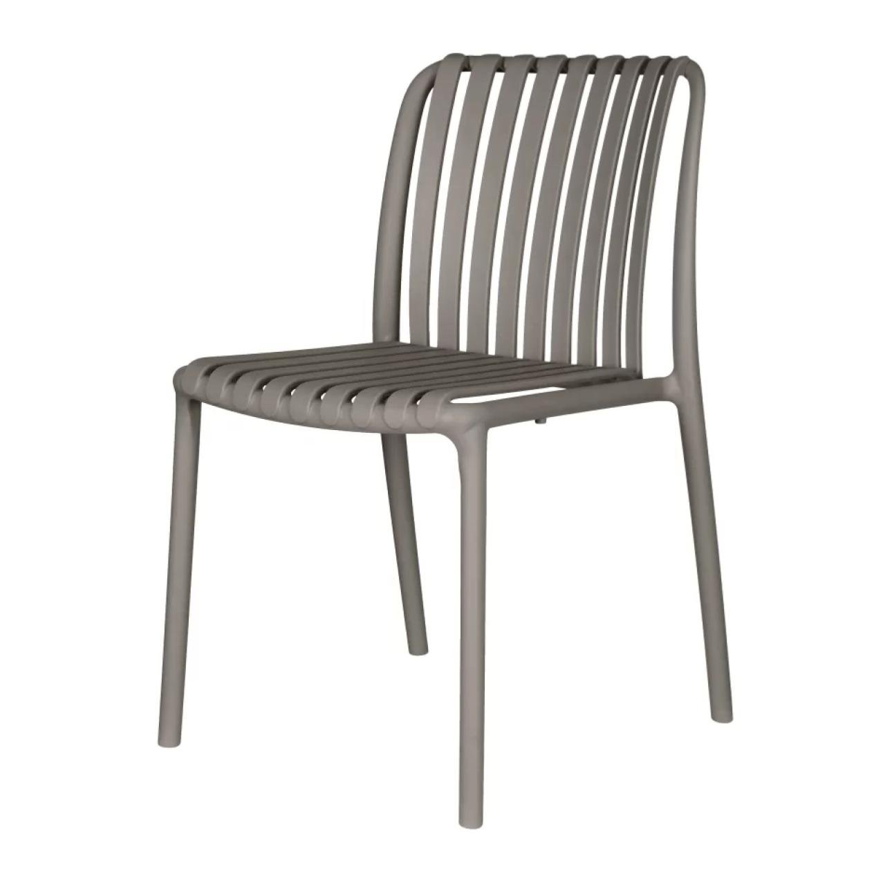 Cadeira Interlocutor VANCOUVER POLIPROPILENO - COR CINZA - Pollo Móveis - 37005 - Imagem 4