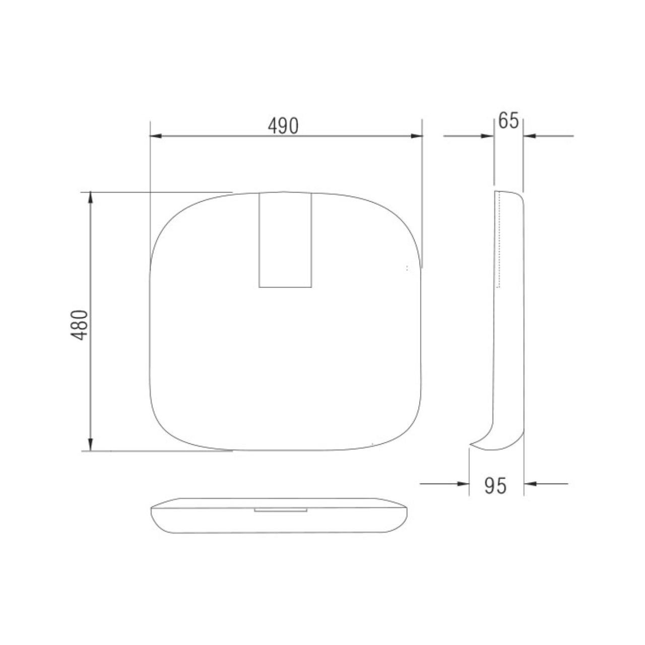 Conjunto de Espuma ASSENTO / ENCOSTO Presidente Baixa LISA - 99210 - Imagem 5