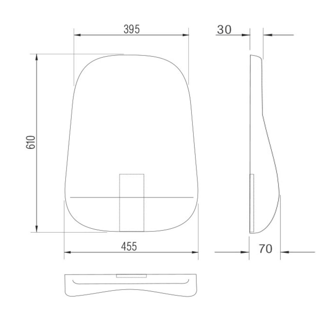 Conjunto de Espuma ASSENTO / ENCOSTO Presidente Baixa LISA - 99210 - Imagem 4