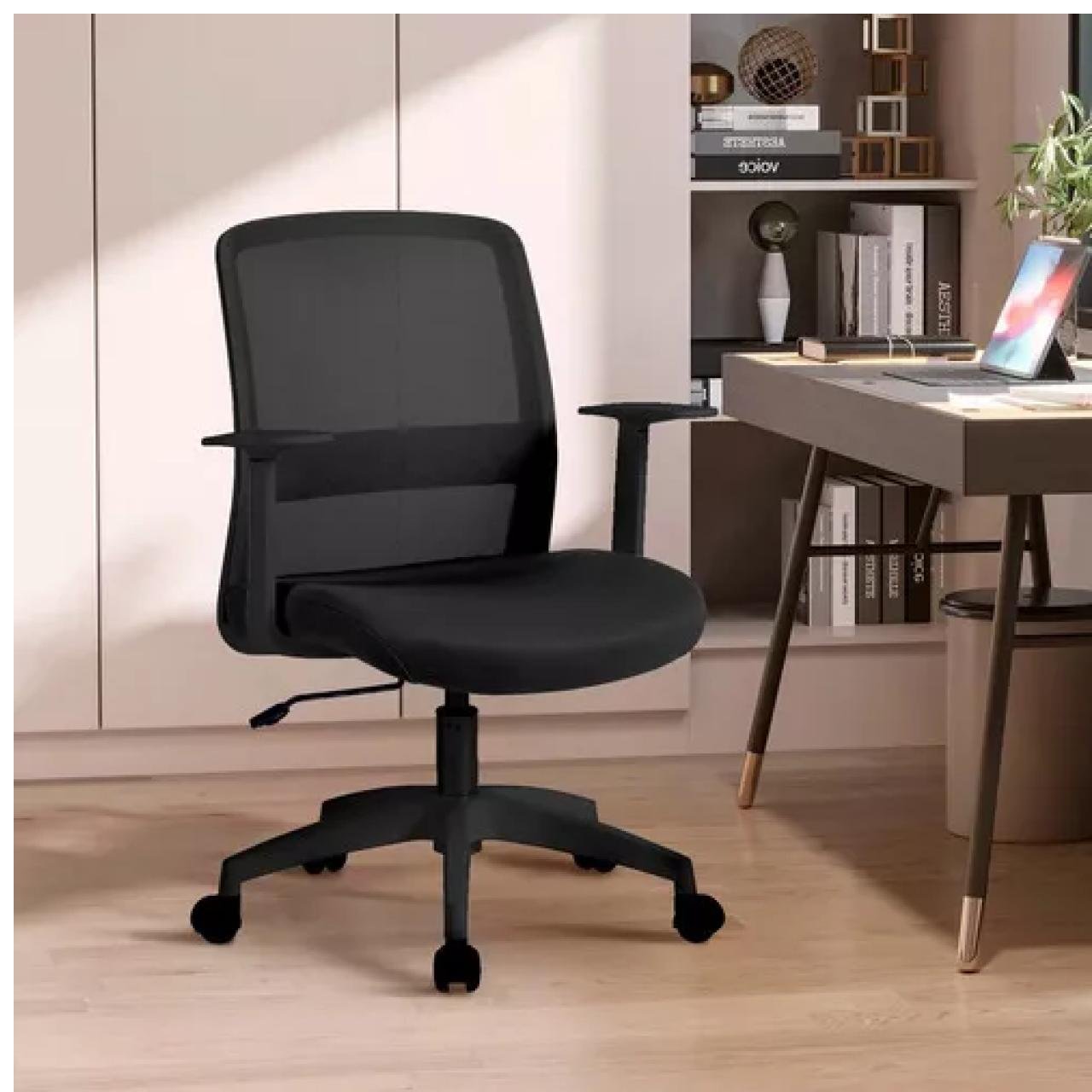 Cadeira de Escritório Diretor Tela NIX - Cor Preto - 30800 - Imagem 8