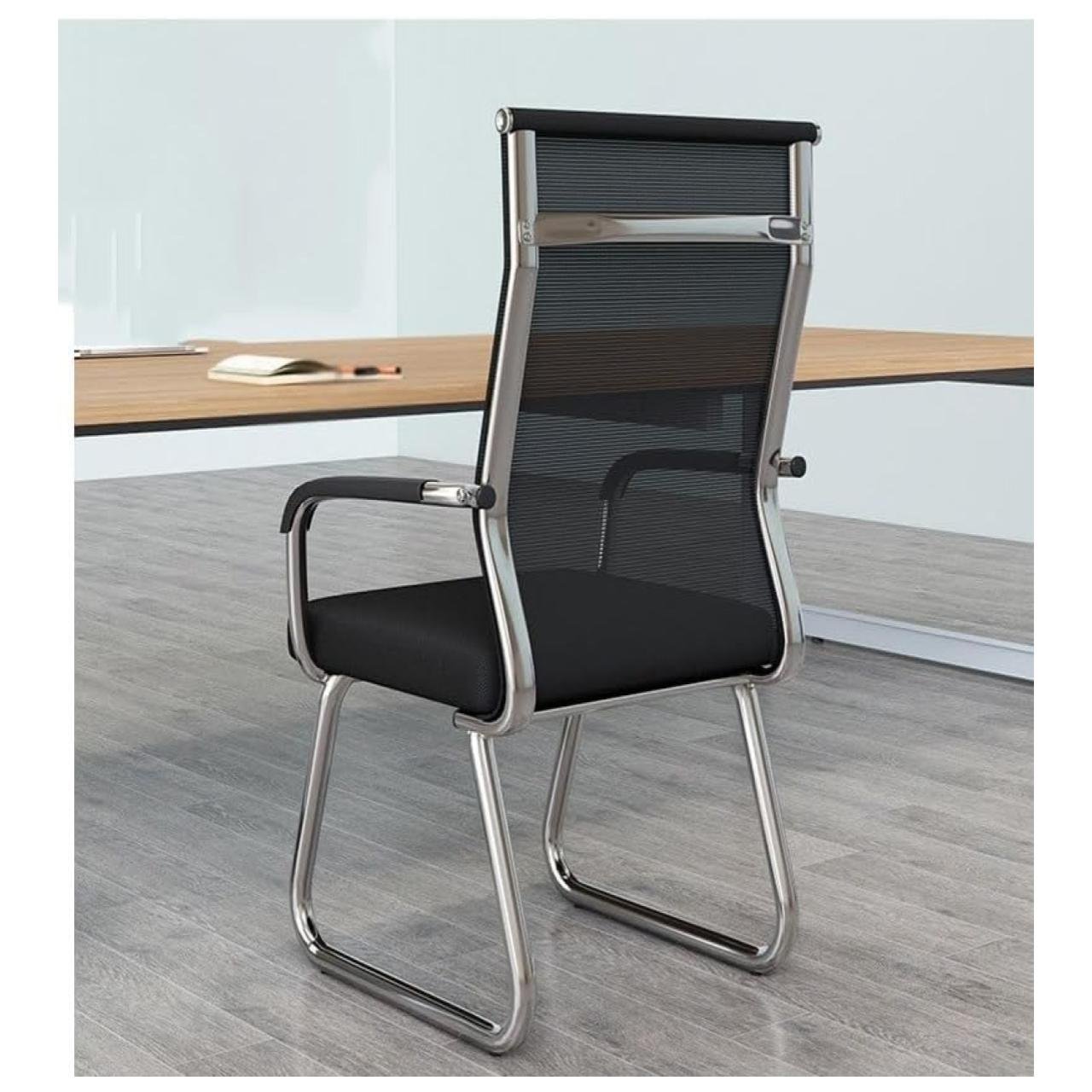 Cadeira Interlocutor TELA EROS - Cor Preto - PMD - 30047 - Imagem 9