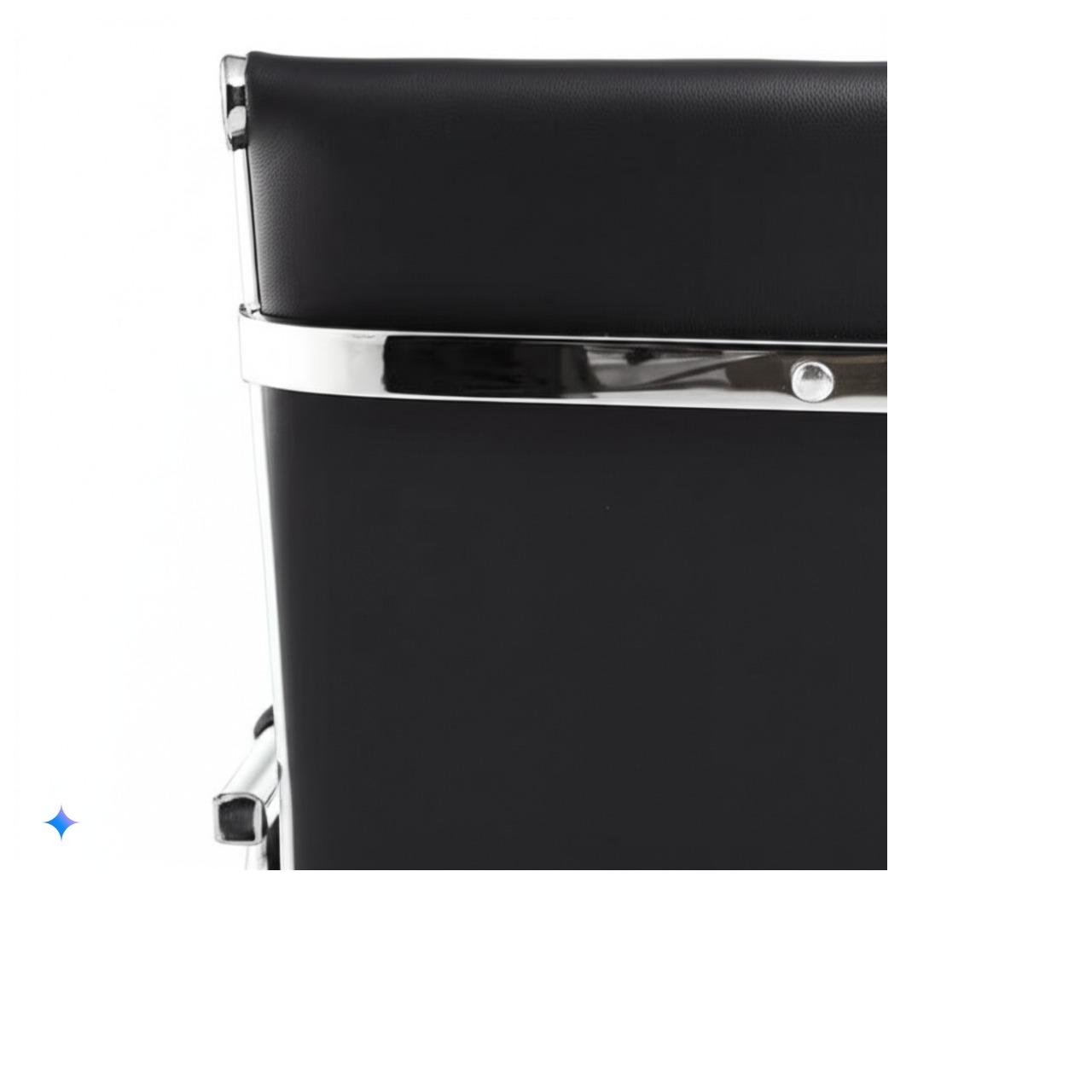 Cadeira de Escritório Visitante LONDON - COR PRETO - 32800 - Imagem 5