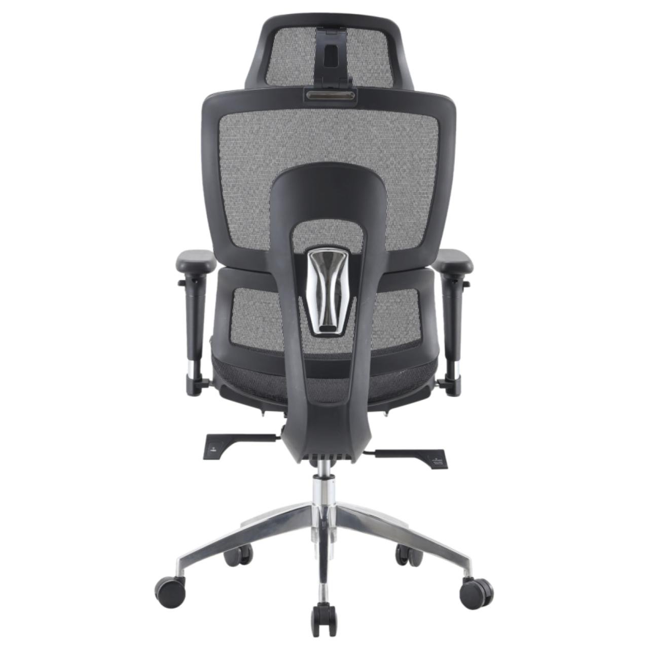 Cadeira de Escritório Presidente Tela ÉVORA - Cor Preto - 30065 - Imagem 6