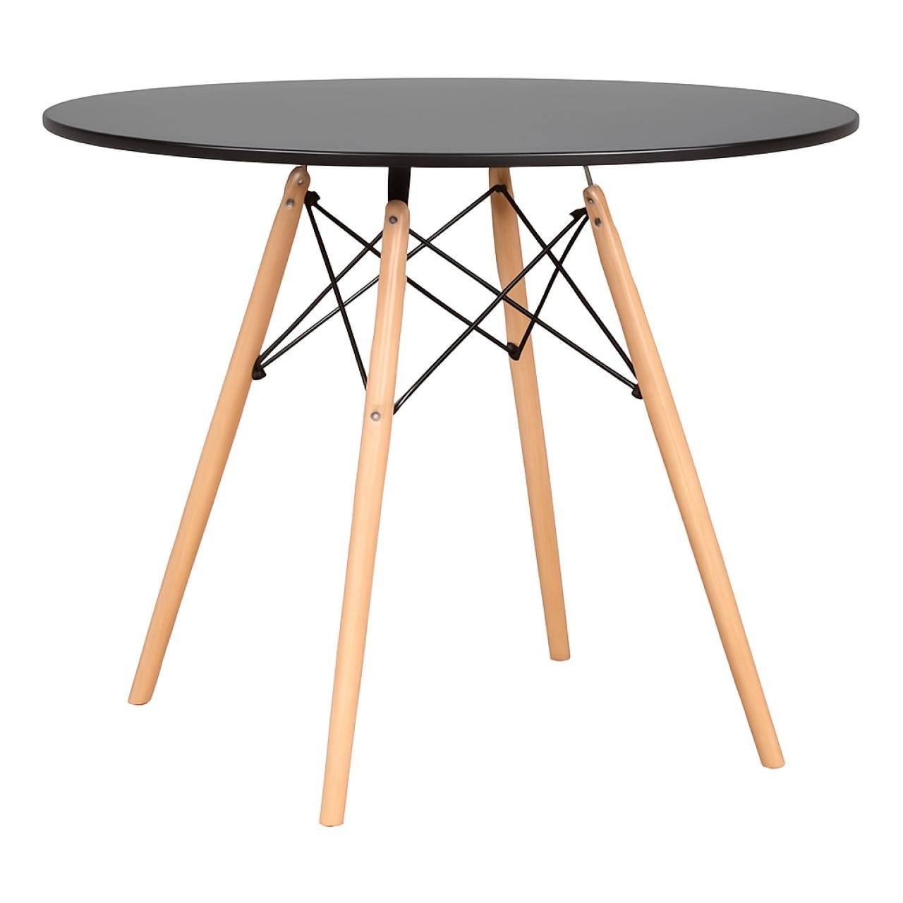 Mesa Residencial Redonda EIFFEL 0,90M - PRETO - 45112