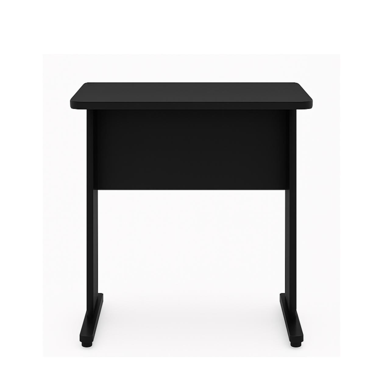 Mesa Escritório 0,80x0,60m - JOB - PRETO/PRETO - 43088 - Imagem 2