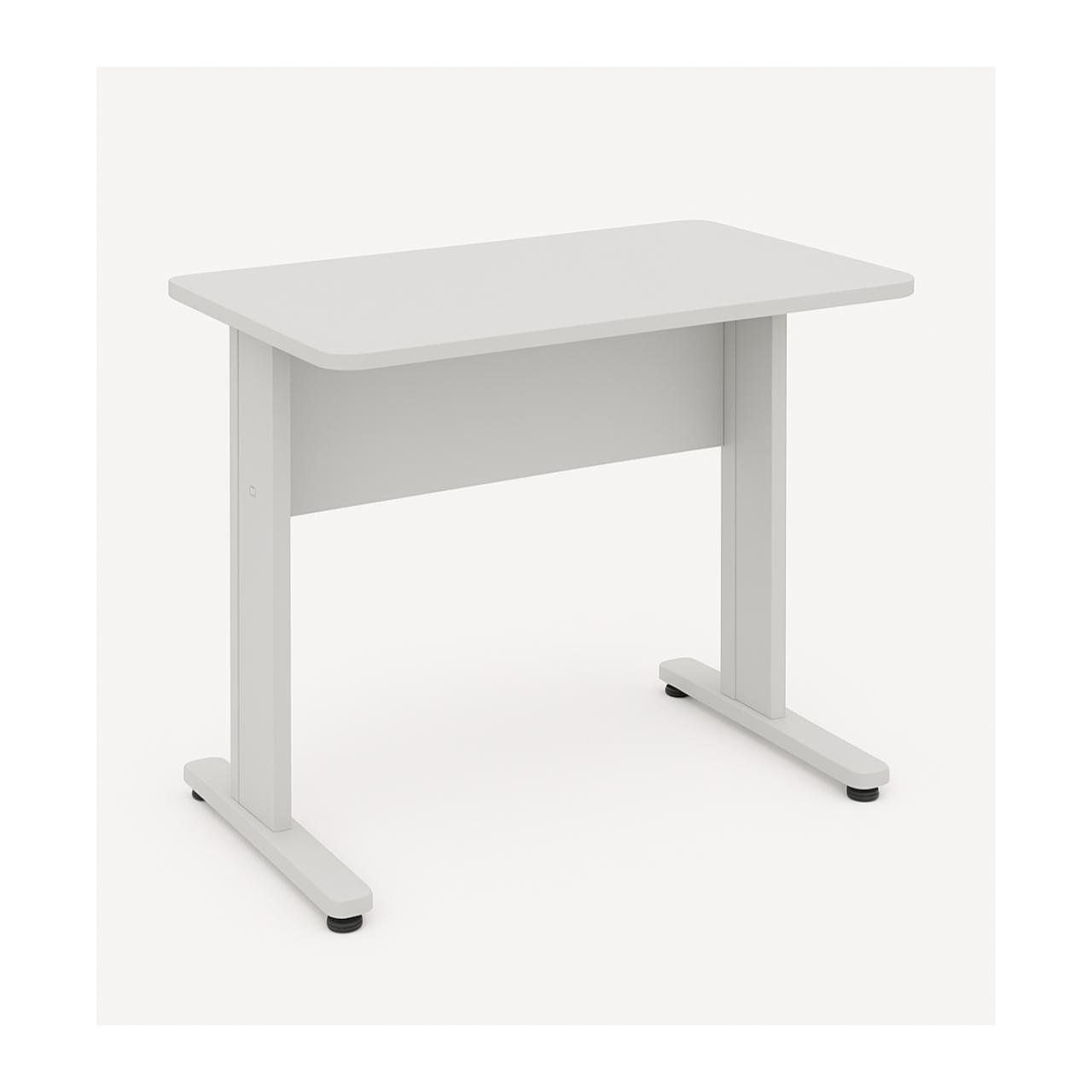 Mesa Escritório 0,80x0,60m - JOB - CINZA/CINZA - 43087