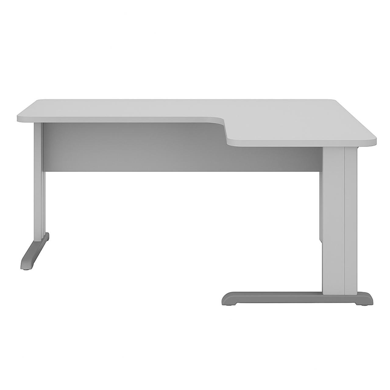 Estação de Trabalho 1,40x1,40m s/ Gaveta - JOB - CINZA / CINZA - 43008 - Imagem 2