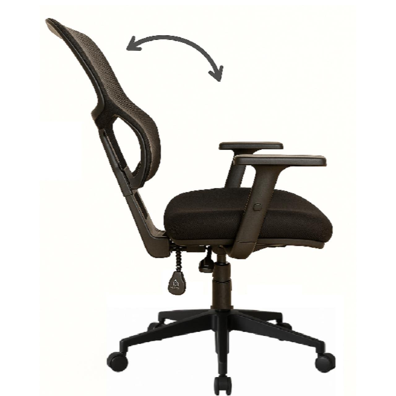 Cadeira de Escritório Tela PRYUS Back System - Cor Preto - 20099 - Imagem 5