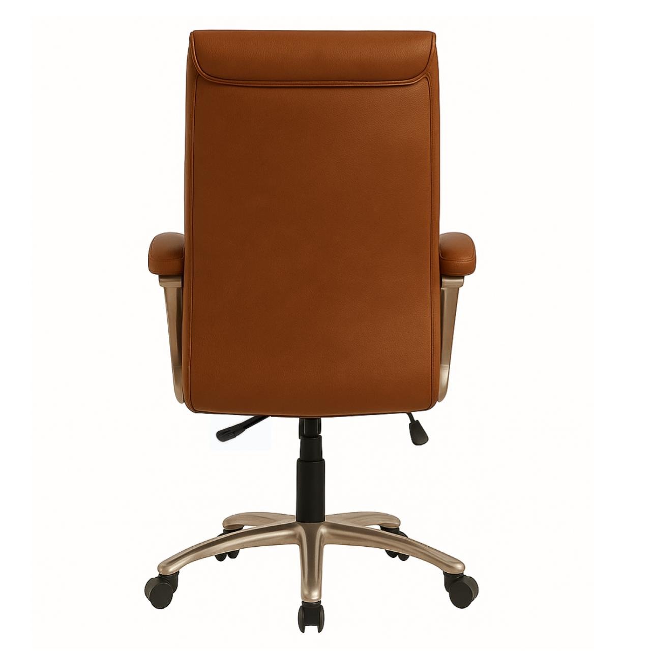 Poltrona Presidente LUXO c/ mola Ensacada – COR CARAMELO - 30059 - Imagem 4