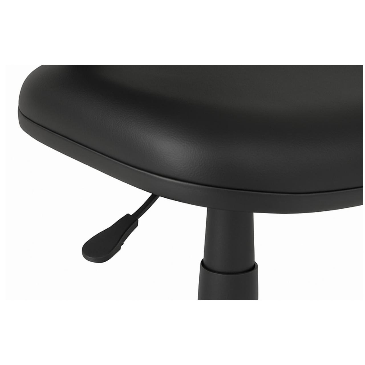 Cadeira Executiva LISA Giratória com Braços Reguláveis - Corino Preto - 31003 - Imagem 4