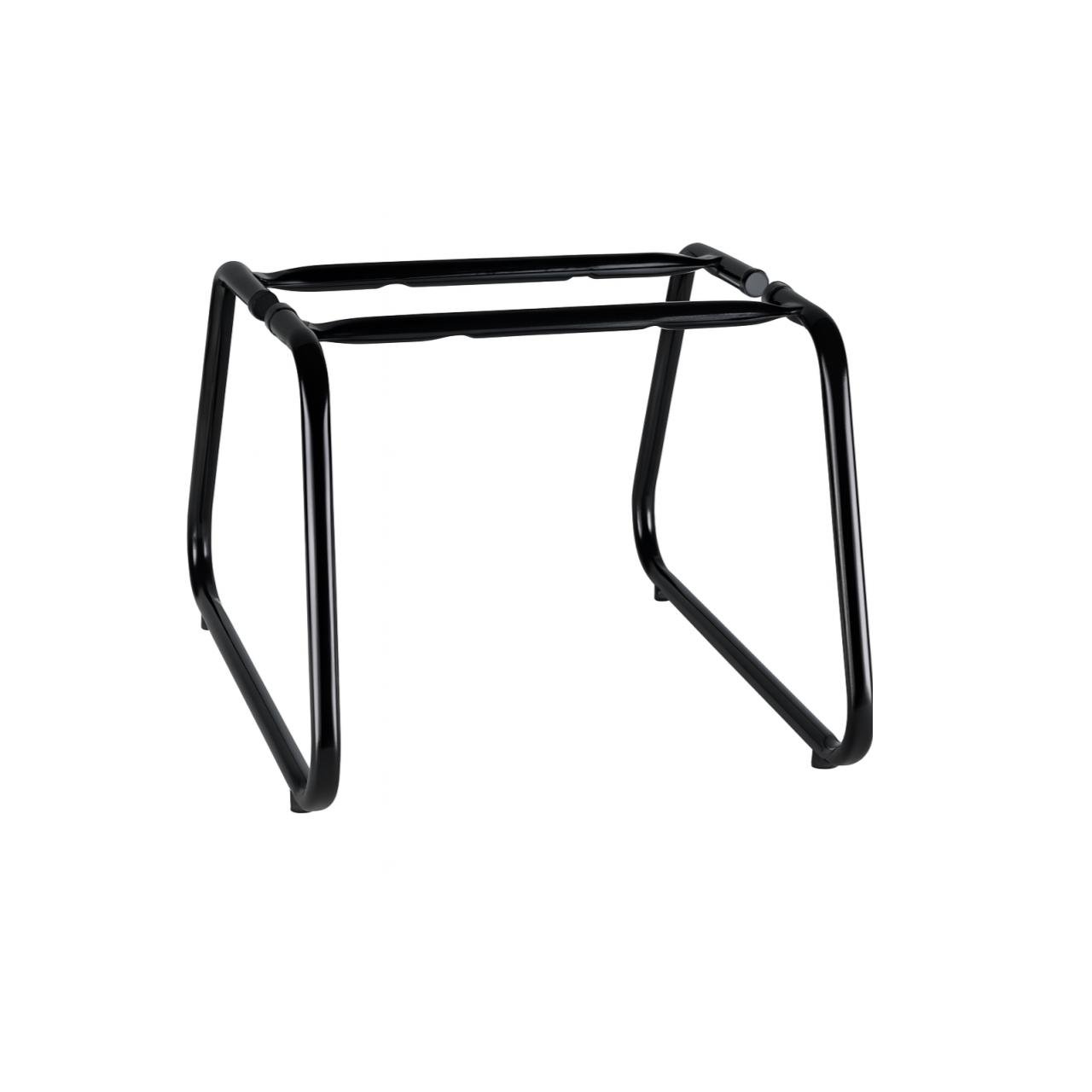 Cadeira Executiva Costurada Base Trapézio - Corino Preto - 31031 - Imagem 6