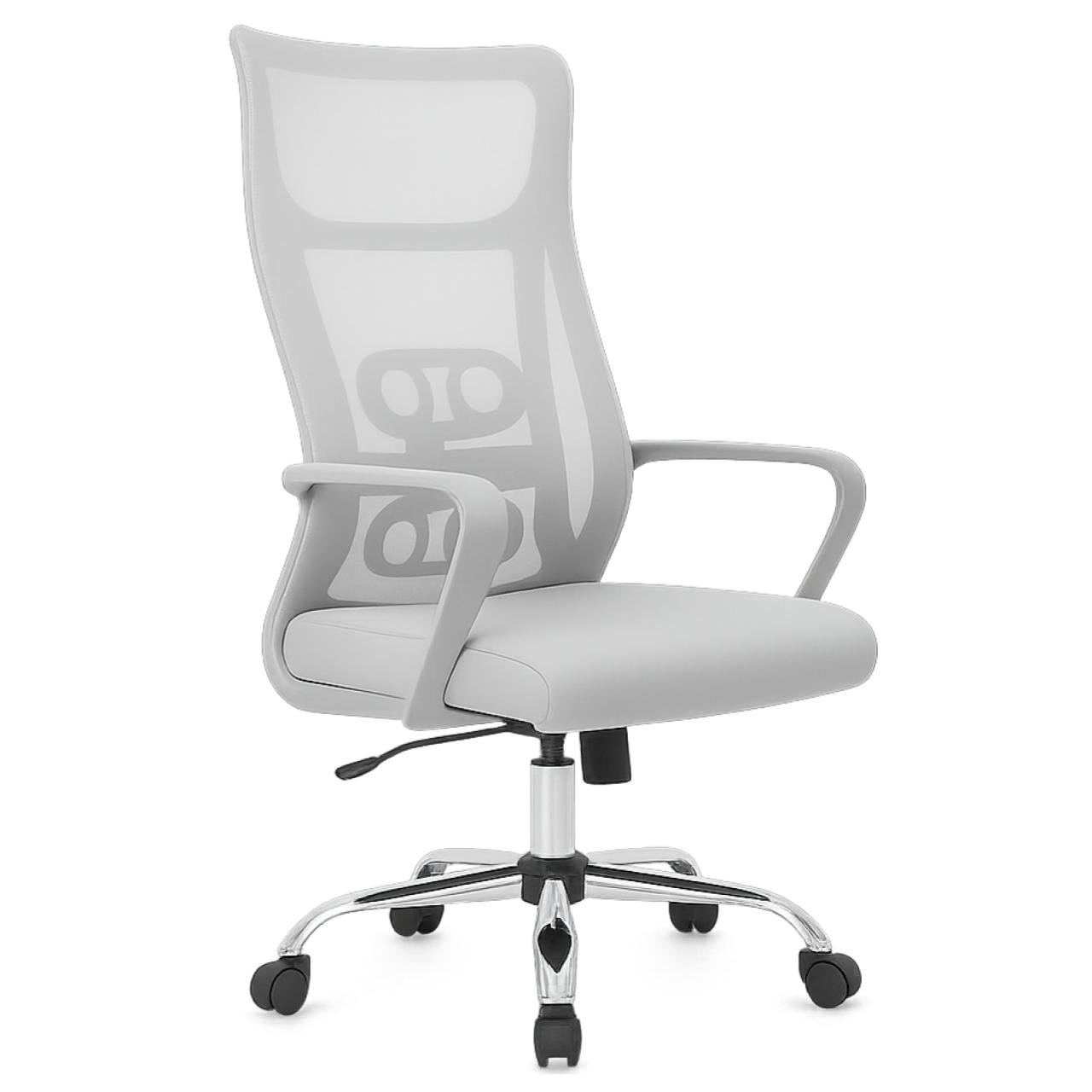 Cadeira de Escritório Tela NAVI CINZA - COR CINZA - 20081