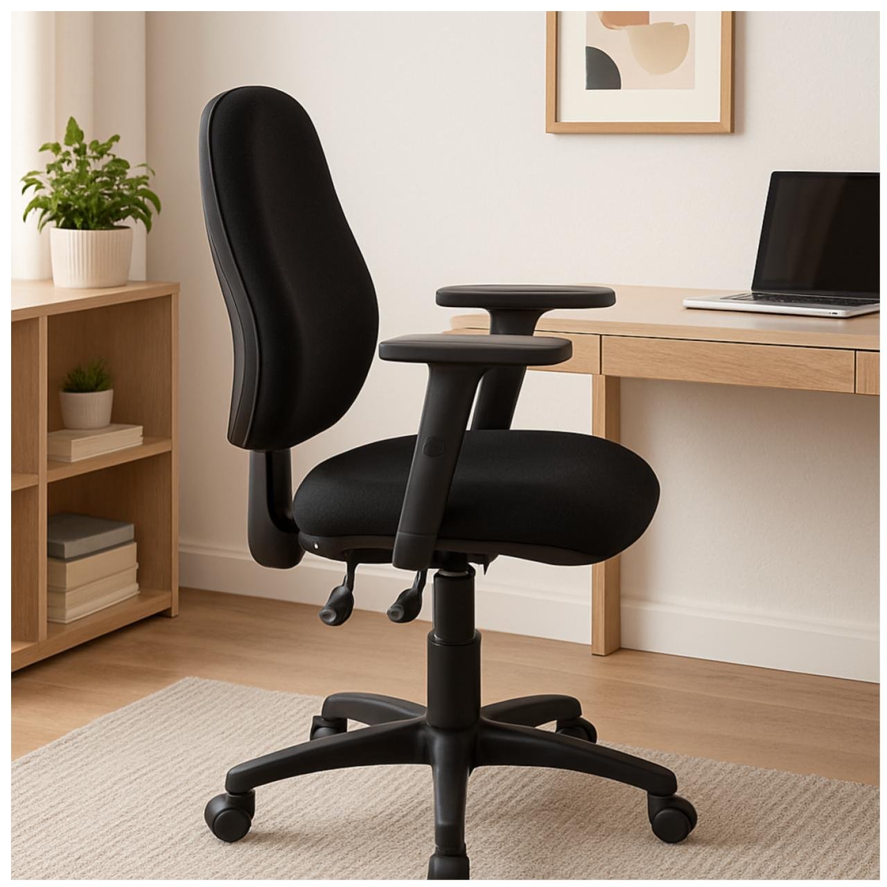 Cadeira de Escritório Ergonômica AXYS - Cor Preta - 20091 - Imagem 10