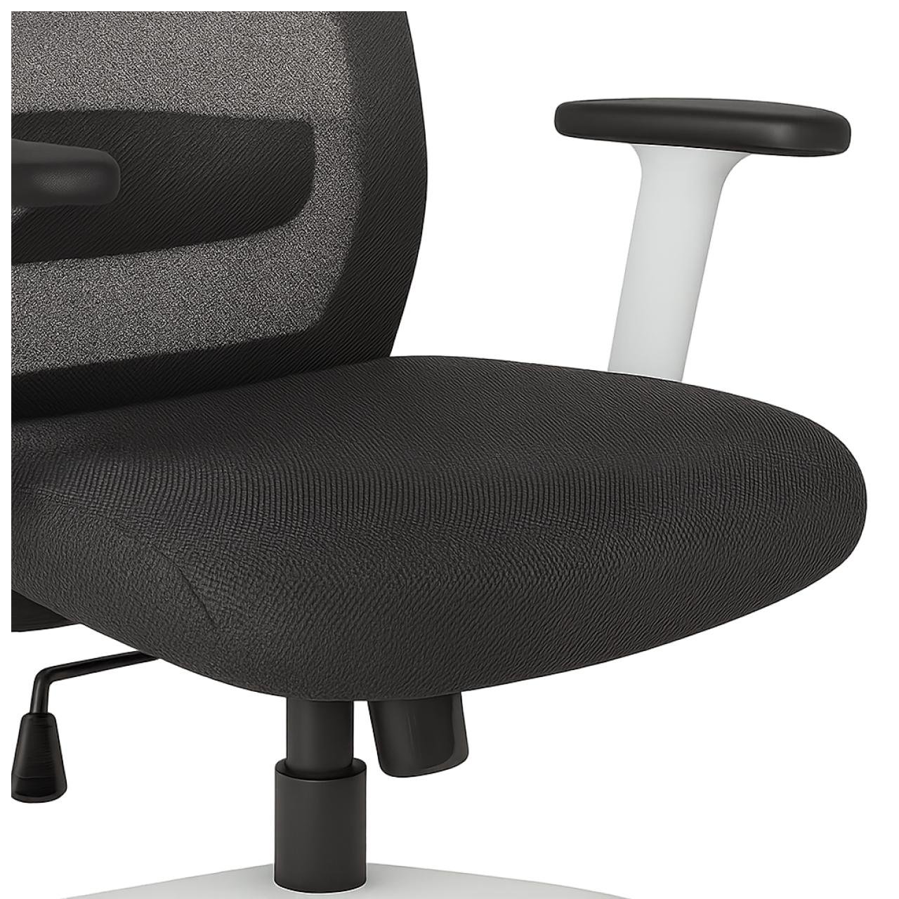 Cadeira de Escritório Tela WAY BRANCA - Cor BRANCA / PTO - 20080 - Imagem 6