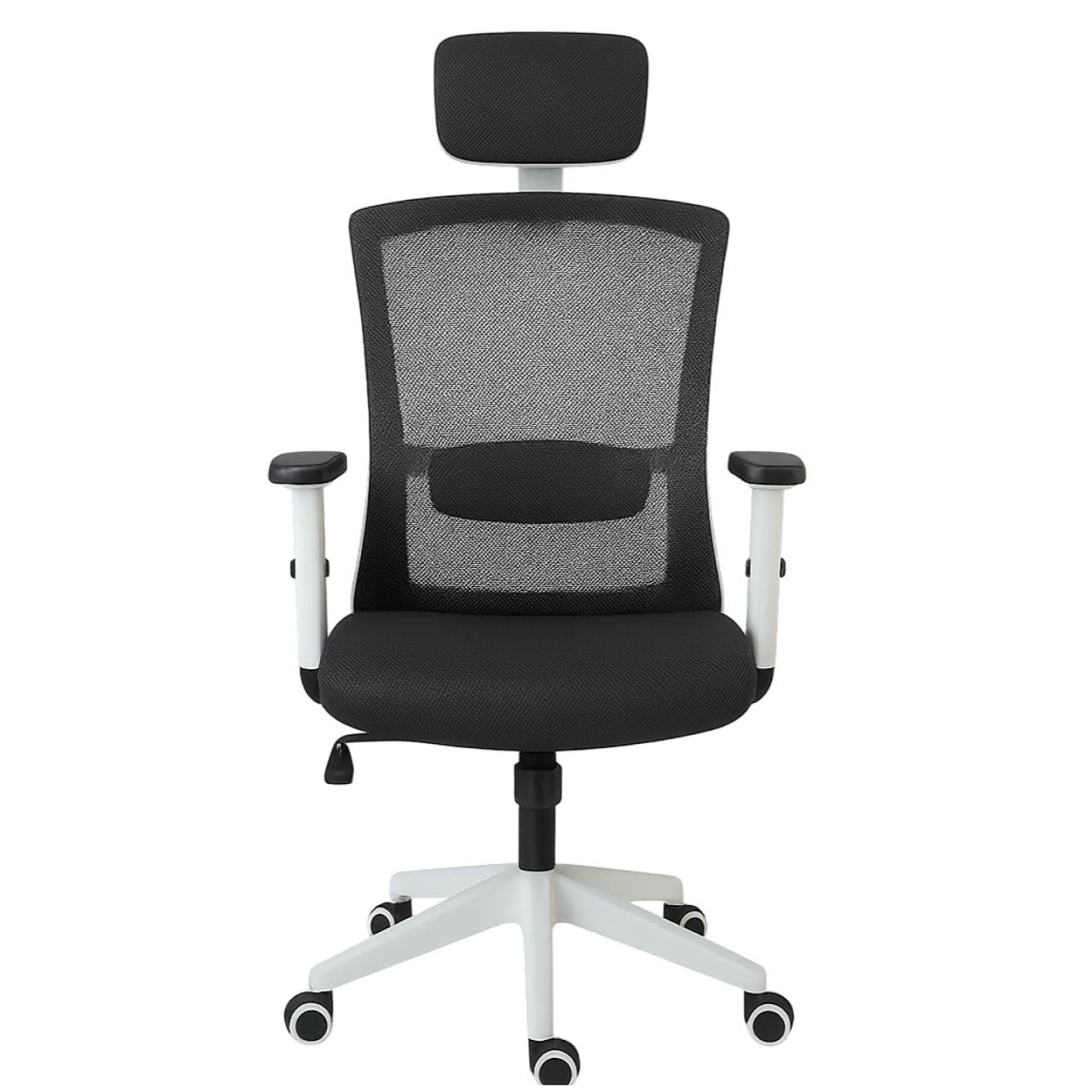 Cadeira de Escritório Tela WAY BRANCA - Cor BRANCA / PTO - 20080 - Imagem 3