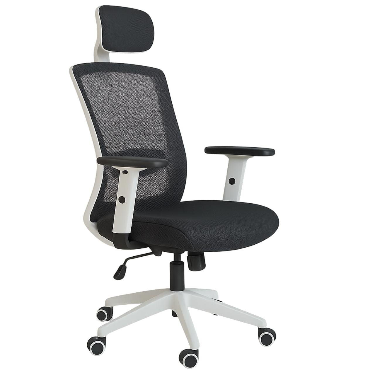 Cadeira de Escritório Tela WAY BRANCA - Cor BRANCA / PTO - 20080 - Imagem 4