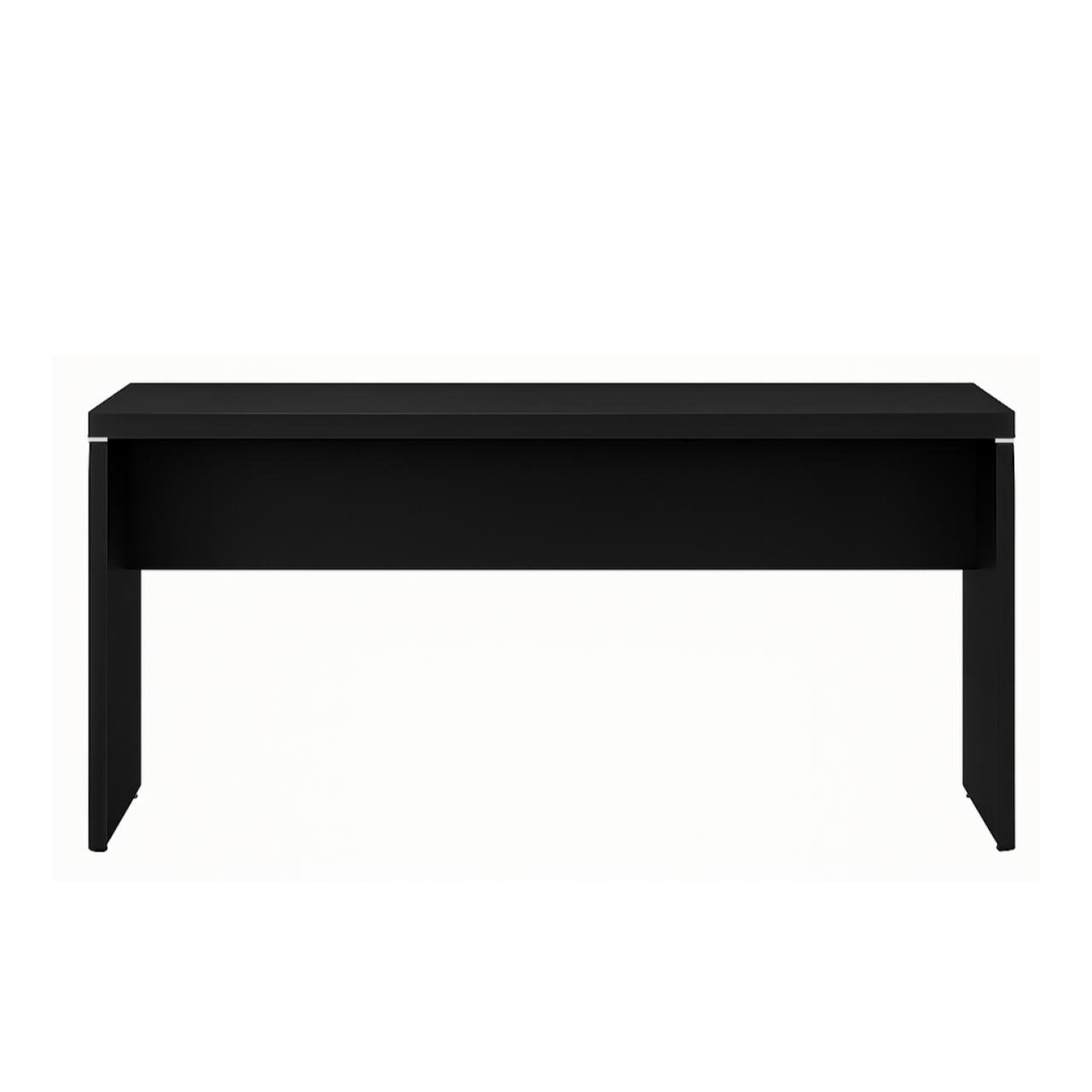 Mesa Escritório 1,70x0,70m - S/ Gavetas - PRETO/PRETO - 26007 - Imagem 3