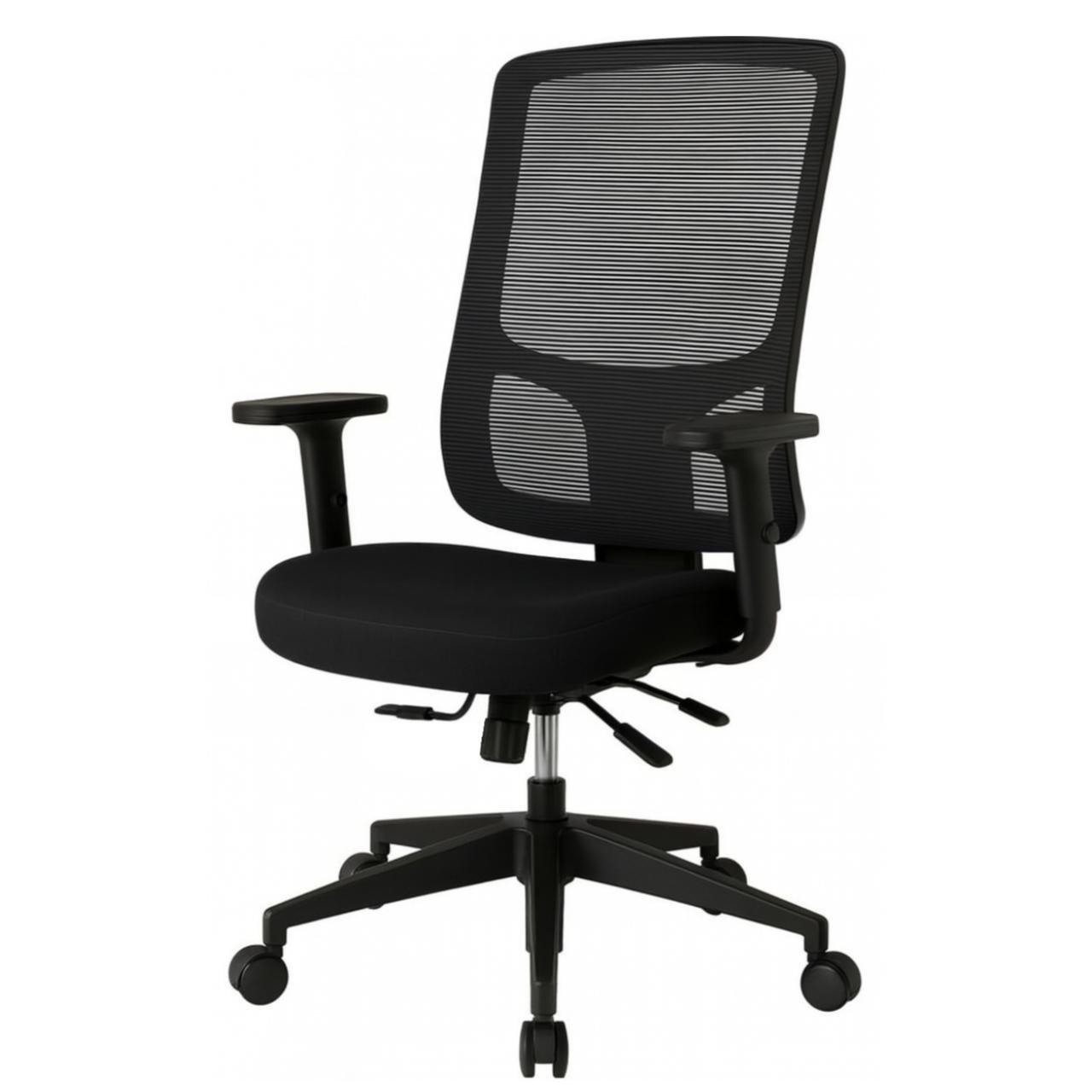 Cadeira de Escritório Tela Pryus PRIME com Regulagem Assento - Cor Preto - 20092 - Imagem 7