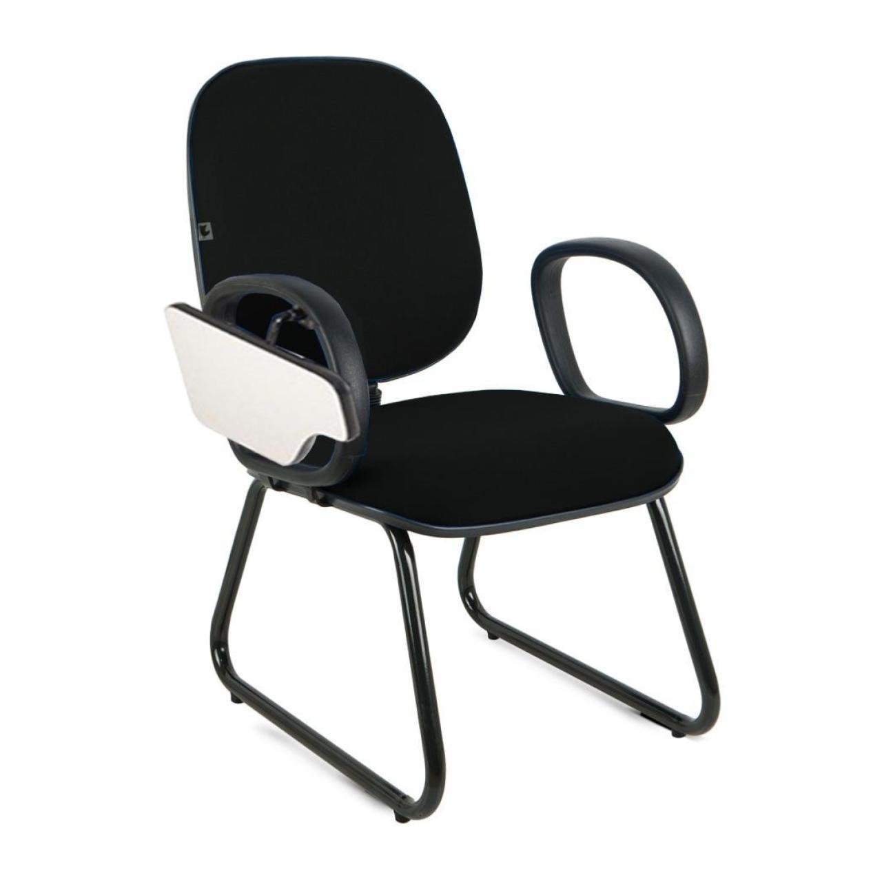 Carteira Universitária Diretor Escamoteável - Cor Preta - 32007