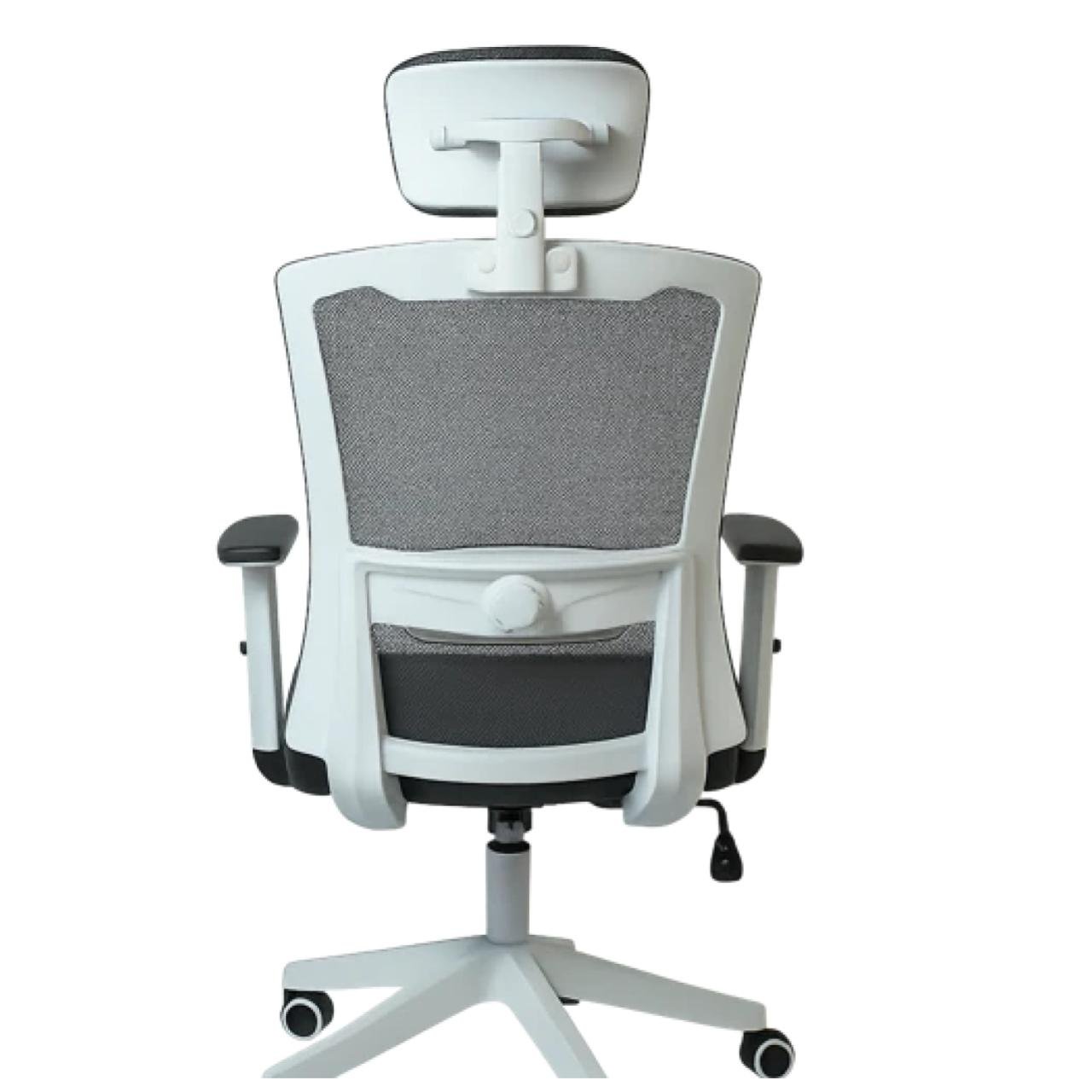 Cadeira de Escritório Tela WAY BRANCA - Cor BRANCA / PTO - 20080 - Imagem 5