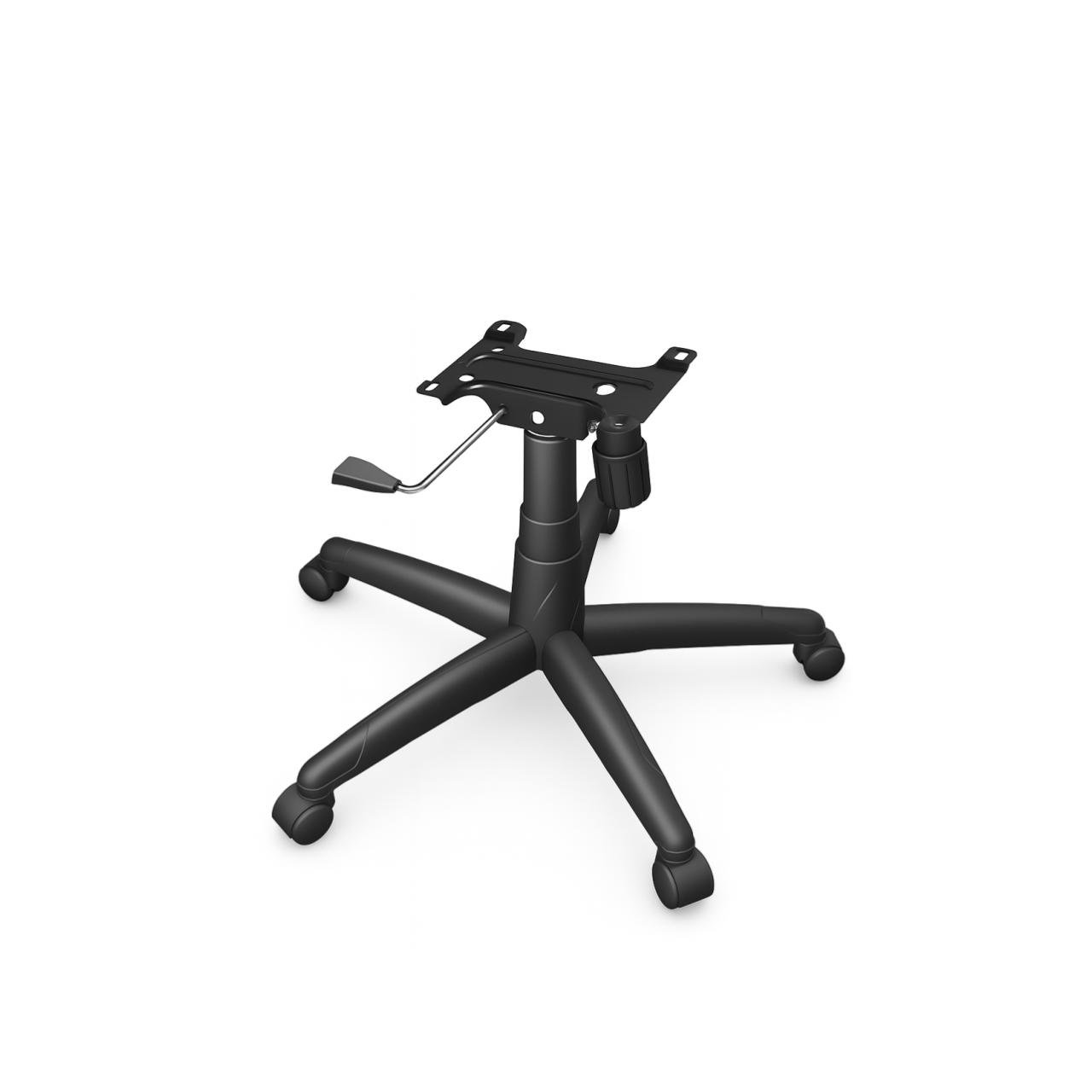 Cadeira Diretor LISA Giratória com Braços - Corino Preto - 30201 - Imagem 6