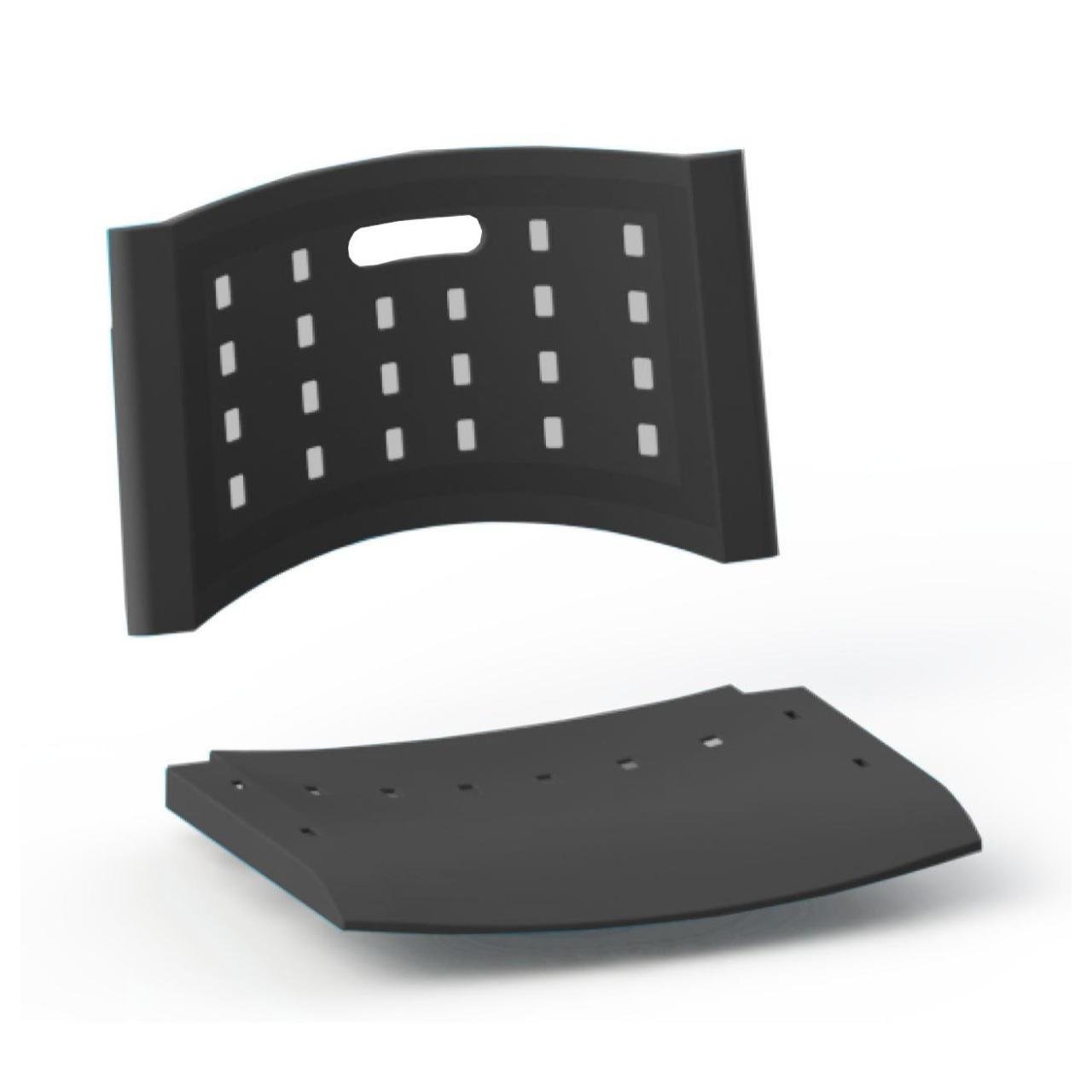 A/E Plástico PRETO - REALPLAST - 83002