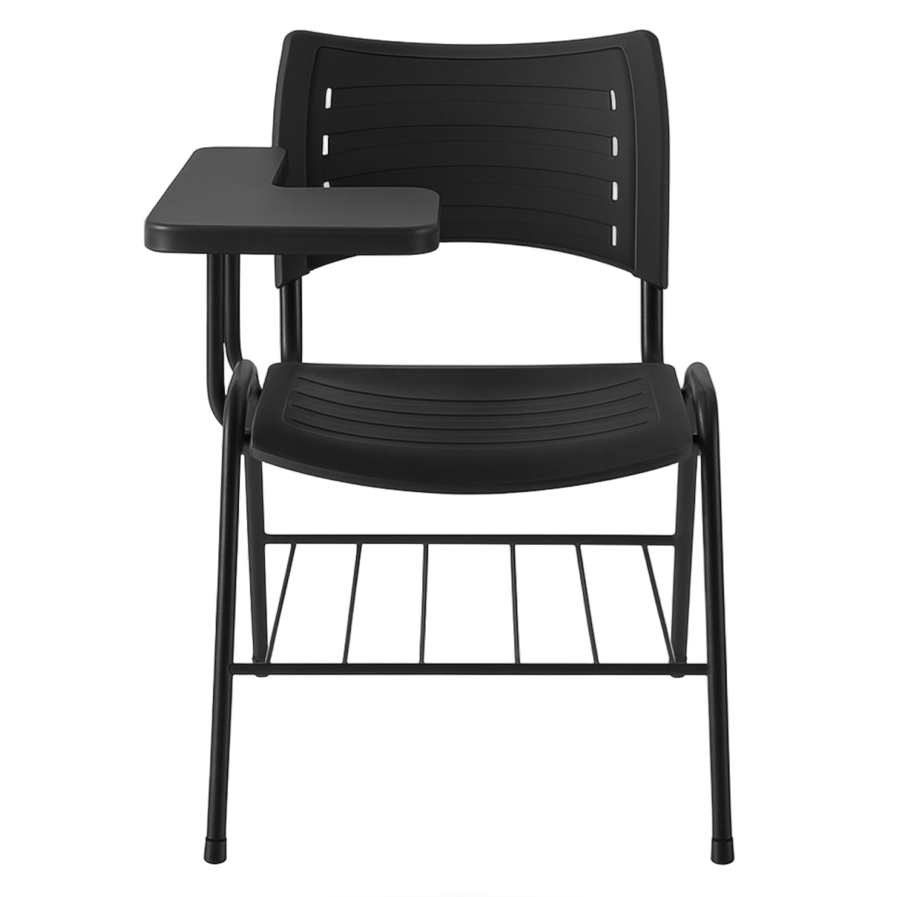 Cadeira Universitária Plástica Prancheta PLÁSTICA - MRPlast Preto - 34130 - Imagem 2