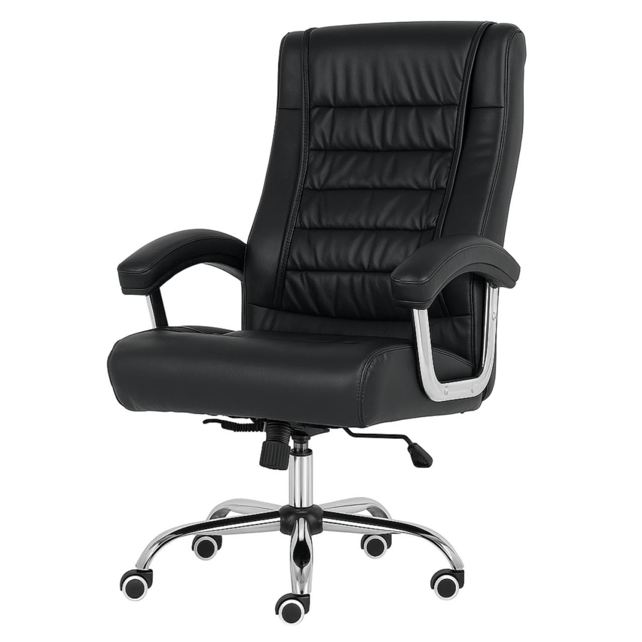 Poltrona LUXO IMPORTADA Concha Dupla Syncron - Couríssimo Preto - 30017 - Imagem 4