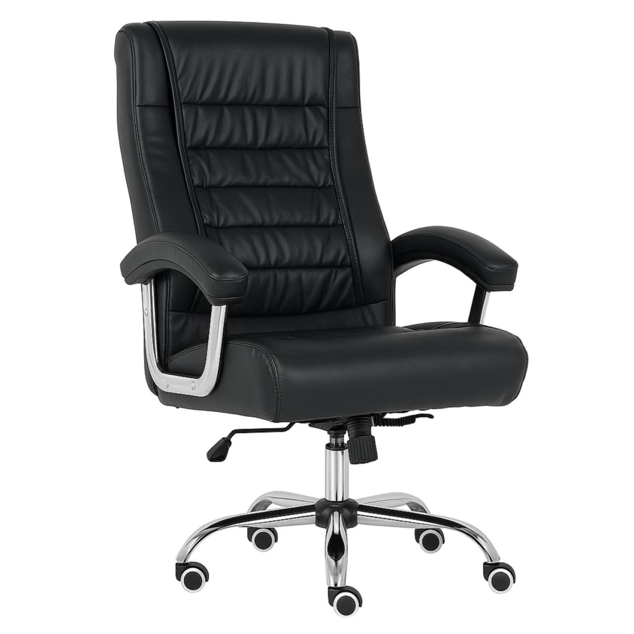 Poltrona LUXO IMPORTADA Concha Dupla Syncron - Couríssimo Preto - 30017 - Imagem 5